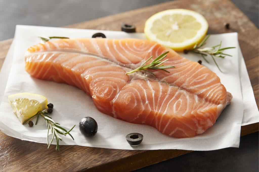 아르기닌은 연어로도 섭취 가능하다