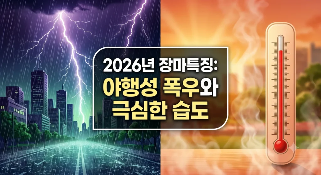 2026년 장마특징