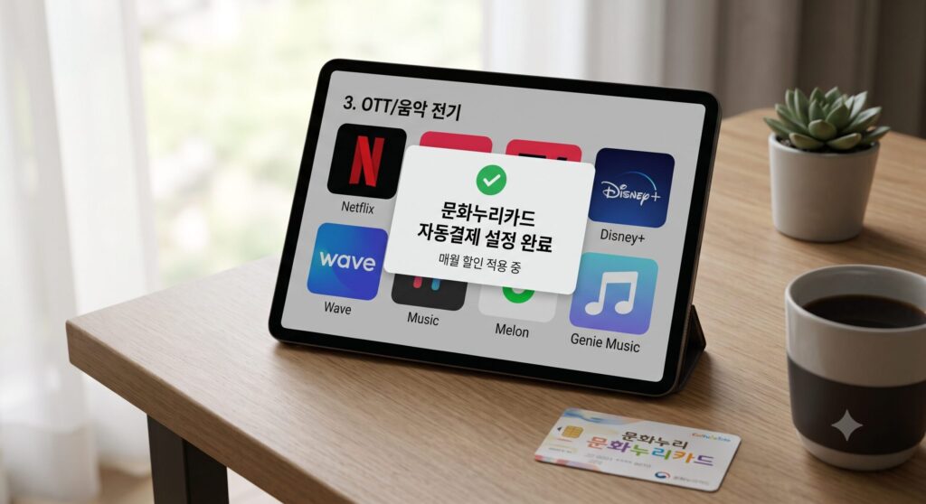 4. OTT 서비스(넷플릭스, 티빙 등) 할인 및 자동 결제 팁