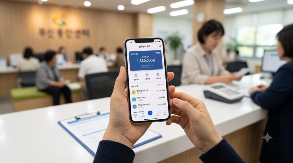 문화누리카드 잔액조회 및 관리 방법 3가지