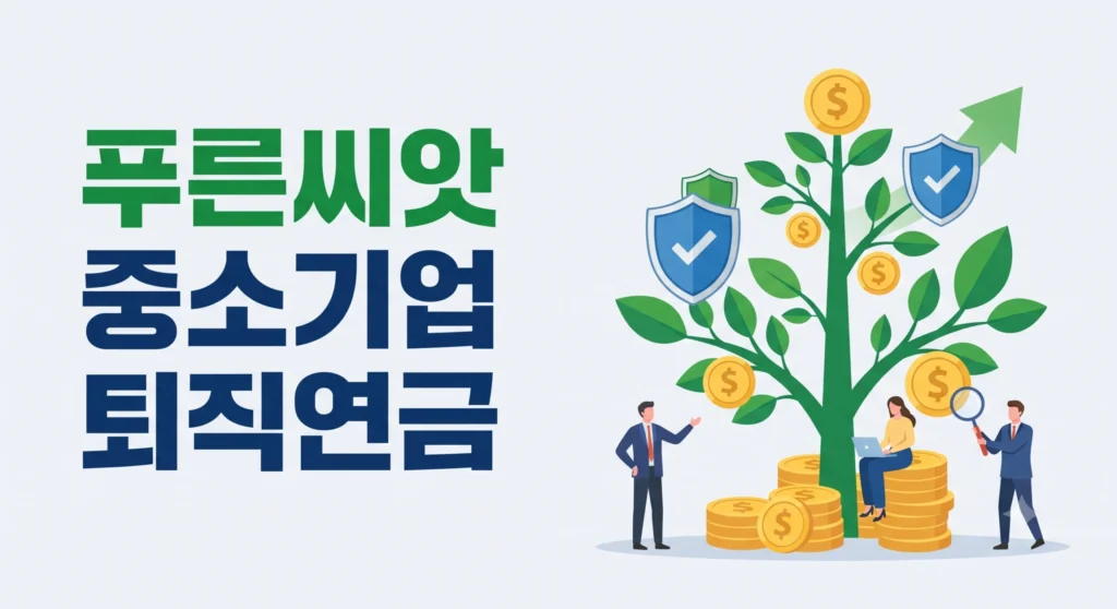 중소기업 퇴직연금 '푸른씨앗'이란? 가입 및 지원 조건 안내
