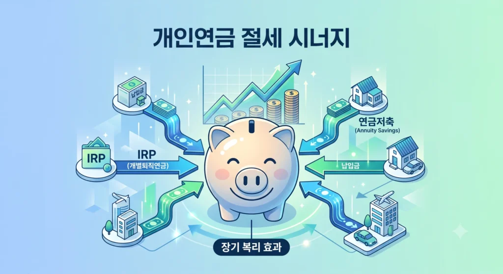 개인연금(연금저축·IRP)과의 시너지 활용법